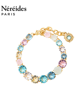 Les Nereides星辰物语系列 浅粉星钻 手链