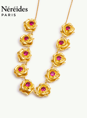 Les Nereides夏野绮梦系列 蒙娜丽莎玫瑰 项链