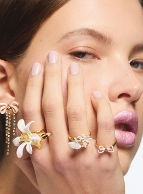 Les Nereides巴黎歌剧院系列 芭蕾舞鞋 可调节戒指