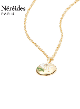 Les Nereides维多利亚系列 雏菊花 项链 简约气质设计感锁骨链