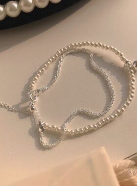 日系george melis满天星小米粒铃铛手链女小众设计感时尚百搭