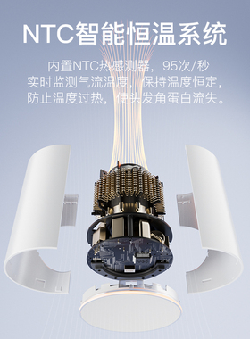 vgo吹风机便携护发家用不伤小型