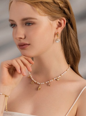 BABYBEI初贝海螺项链锁骨链