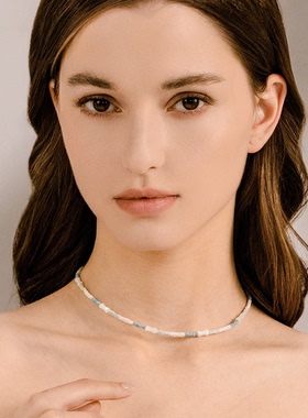 BABYBEI初贝雨过天青项链