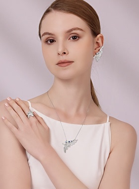 BABYBEI初贝翅膀项链毛衣链