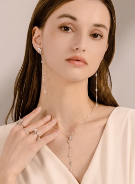 BABYBEI初贝燕子项链毛衣链