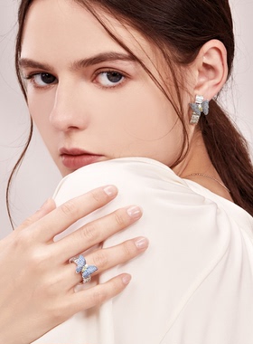 BABYBEI初贝花蝴蝶戒指