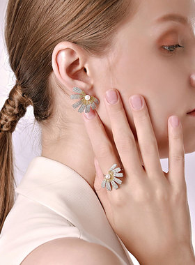 BABYBEI初贝雏菊戒指戒饰