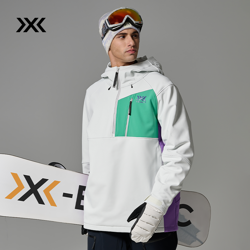 x-bionic 律动像素戈尔软壳滑雪卫衣 男防风防水透湿耐磨保暖外套,淘宝优惠券,粉丝福利购,淘宝优惠卷