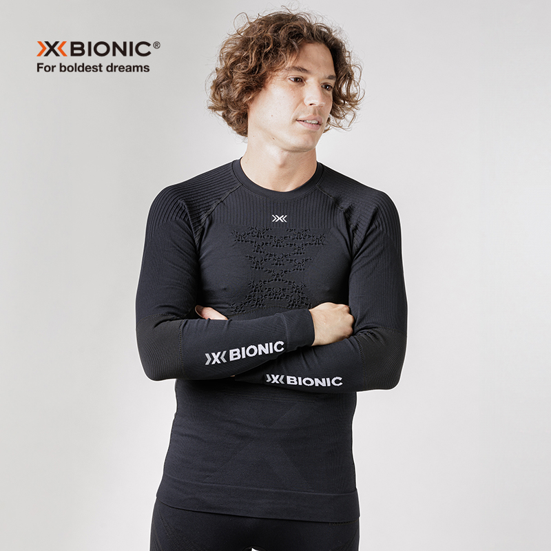 X-BIONIC聚能加强4.0运动滑雪功能内衣男子排汗保暖压缩衣-图0