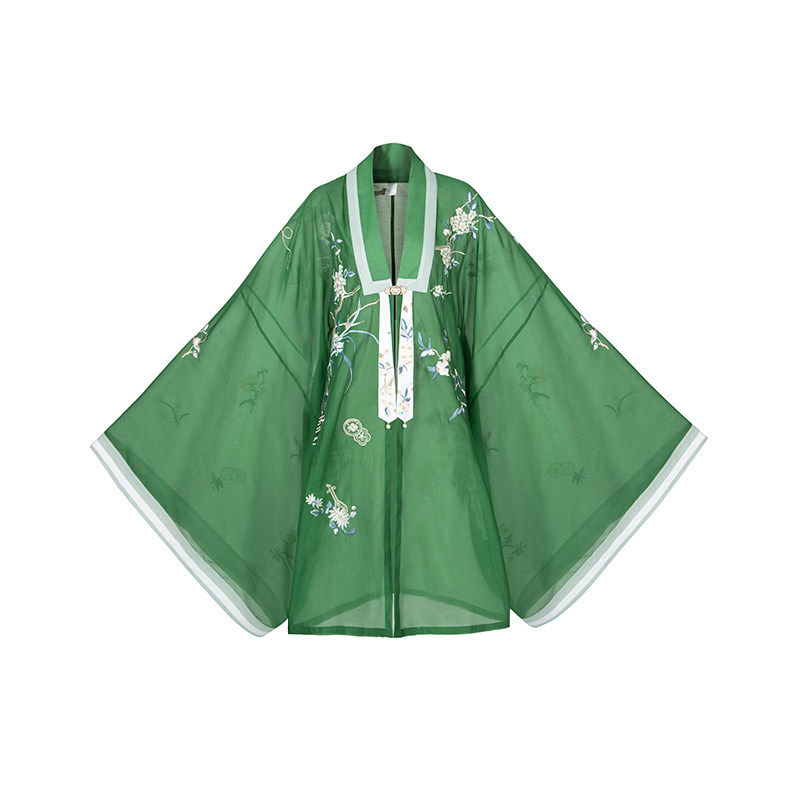 十三余儿[绿珠清影]重工刺绣小豆蔻 十三余汉服