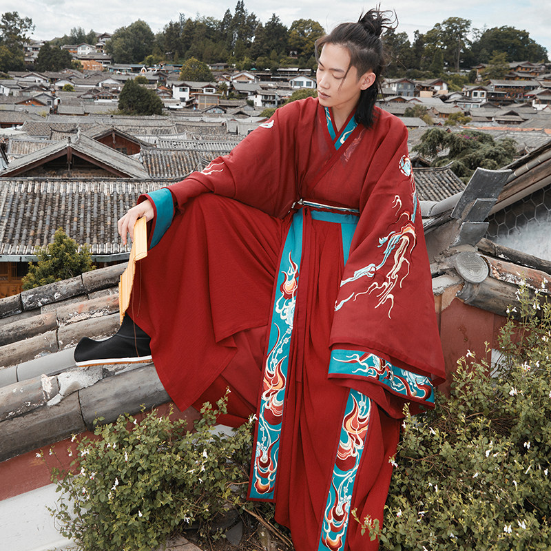 小豆蔻男款汉服婚服 十三余汉服