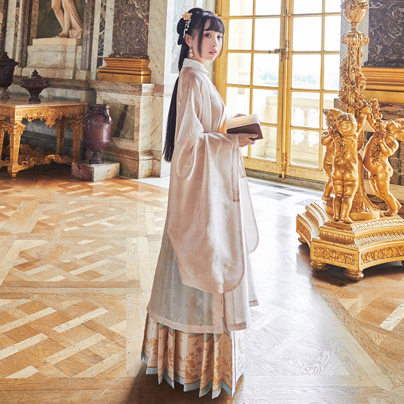 十三余小豆蔻儿[金玉菊桑]女马面裙 十三余汉服