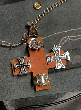 做旧纯银edr风格手工感复古戒指