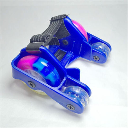 Four-wheel enhanced version of PU Hot Wheels roller skates Heelys shoes
