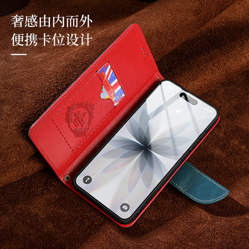 适用于苹果17真皮手机壳14ProMax保护套iphone16e翻盖皮套15promax防摔软壳15pPlus全包防摔13钱包插卡12pro - 图0