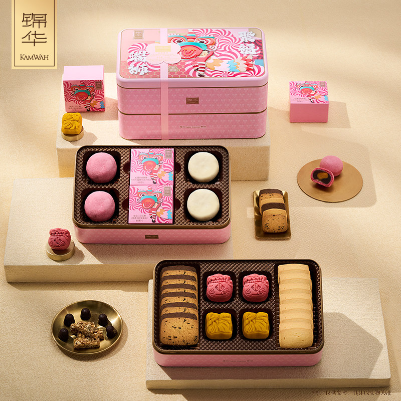 锦华糕点礼盒装饼鸡蛋卷凤梨酥奶香酥点心坚果组合春节年货礼品,淘宝优惠券,粉丝福利购,淘宝优惠卷