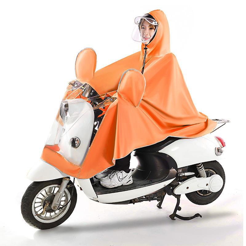 【关注主播！抢秒杀】新款电瓶车雨衣女款雨披电动车专用摩托车骑