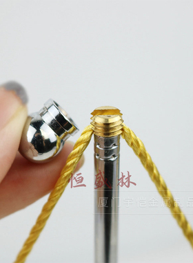 铜镀铬俱乐部透明底座水晶伸缩