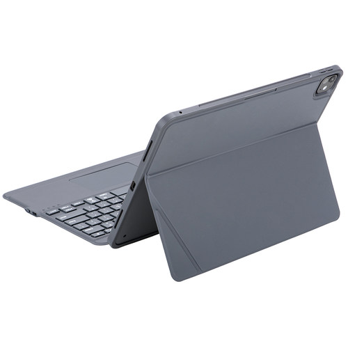 适用2025苹果ipad pro13妙控键盘保护套Air11/8平板12.9寸6/7智能蓝牙磁吸分离式一体触摸鼠标A2925/6壳A3007 - 图1