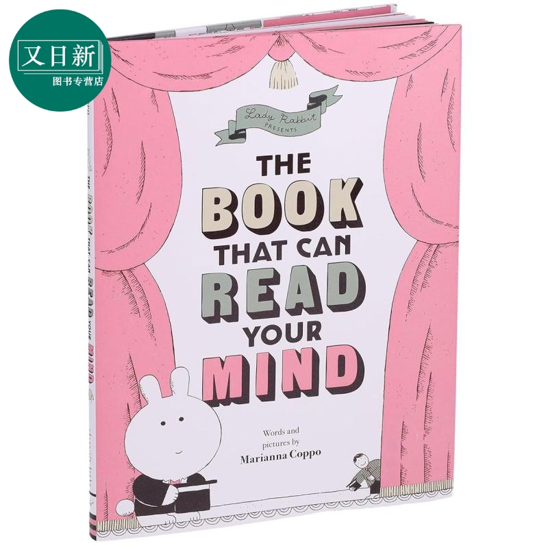 一本能读懂你的书 Marianna Coppo The Book That Can Read Your Mind英文原版儿童游戏书精装精品绘本 5-8岁又日新-图0