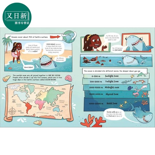 DK事实调查局 2册 海洋+宇宙 The Fact-Finders Ocean Universe 英文原版 儿童科普绘本 自然科学读物 进口童书 又日新 - 图1