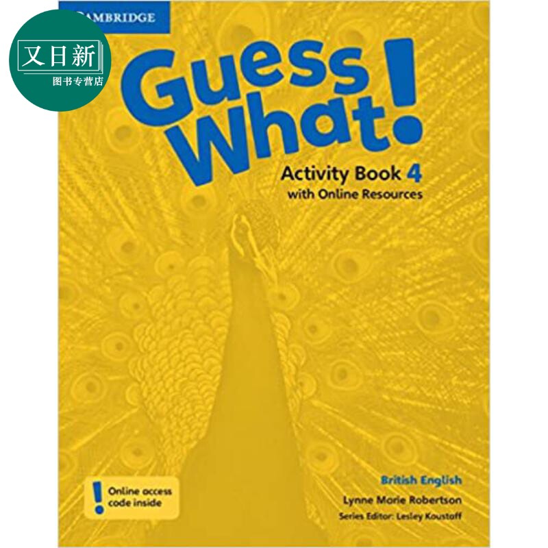 原版进口剑桥大学出版小学少儿英语教材guess What 4 Pupil S Activity 学生套装四年级主课本练习册含在线学习 搜又搜