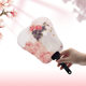 Taipei National Palace Museum Q version of classical fan - pink flower fan small gift gift creative souvenir