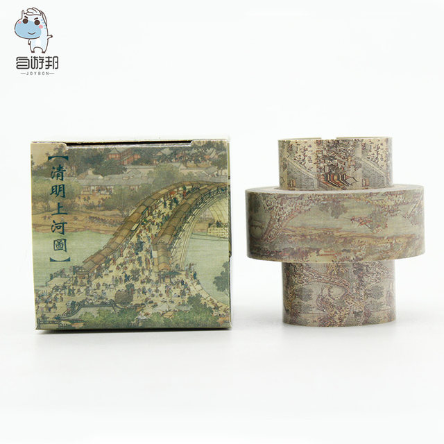 Taipei National Palace Museum Cultural and Creative Washi Tape Students