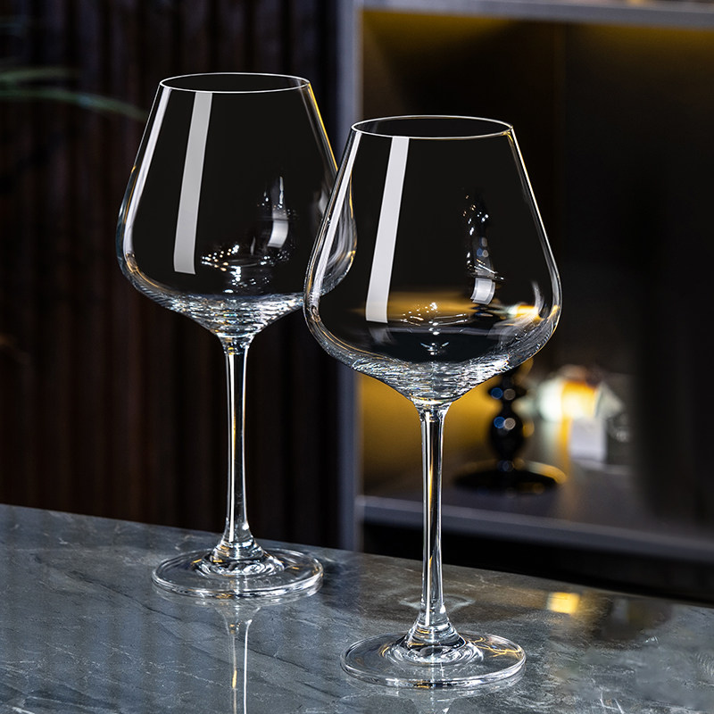 轻奢高档红酒杯套装醒酒器勃艮第高脚杯水晶欧式葡萄酒杯家用6只,淘宝优惠券,粉丝福利购,淘宝优惠卷