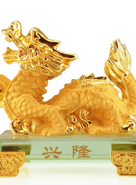 外贸跨境出口金马礼品绒沙金马到成功摆件保险公司年会开门红礼品