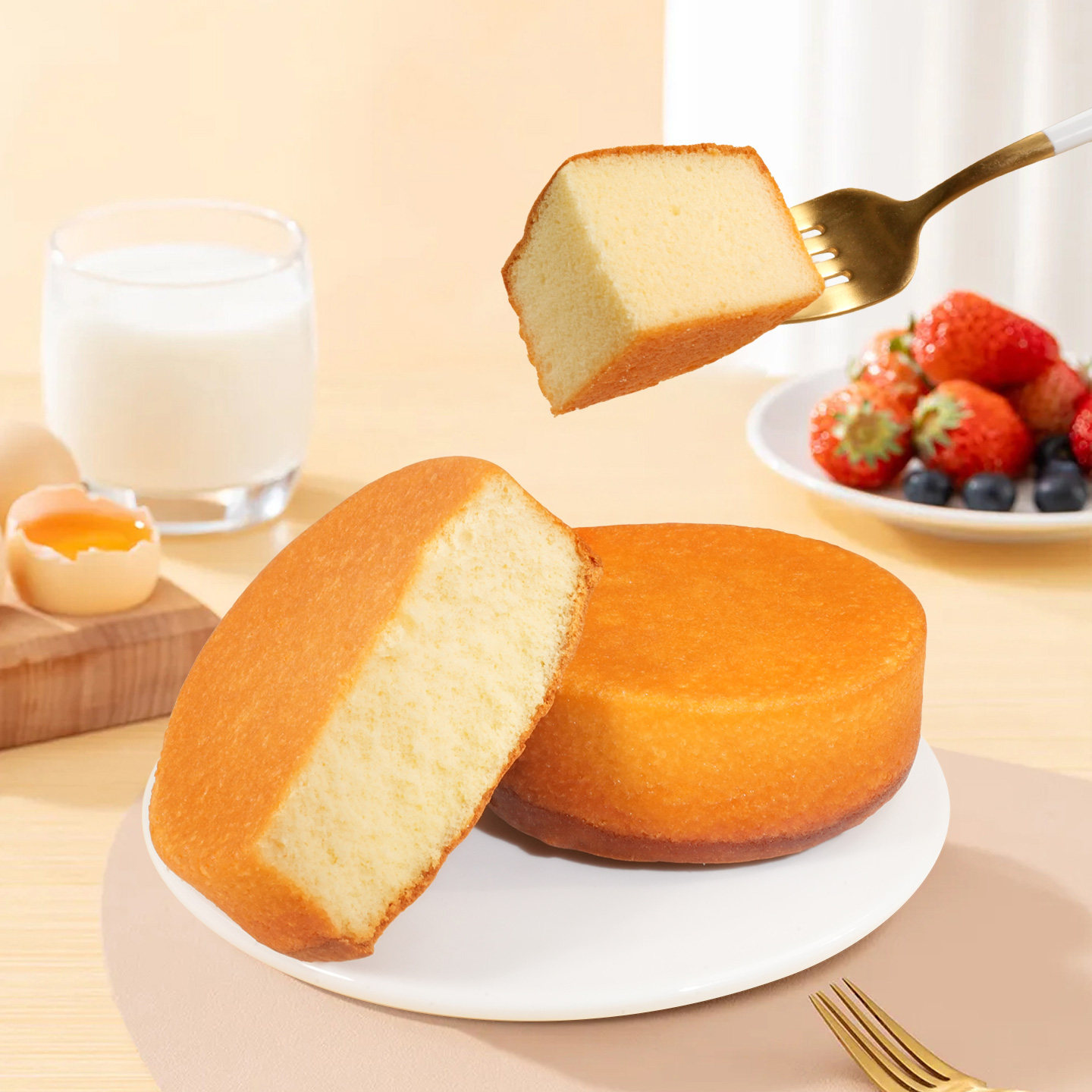 南京红森林传统老式蛋糕糕点鸡蛋糕整箱早餐休闲零食下午茶点心