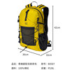 Burden-reducing breathable external storage system 28L folding backpack