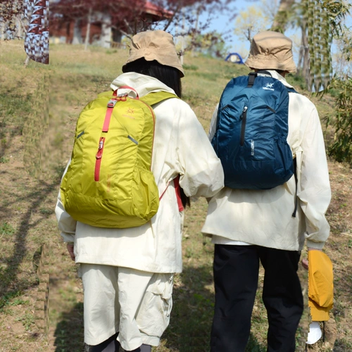 Складной сверхлегкий портативный рюкзак, вместительная и большая легкая и тонкая система хранения для путешествий, надевается на плечо