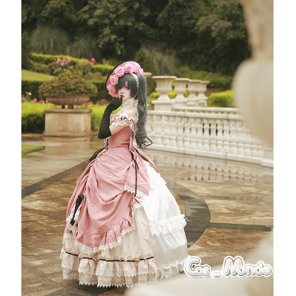 cosmonde黑执事cos夏尔女装知更鸟cos啵酱cosplay动漫_虎窝淘