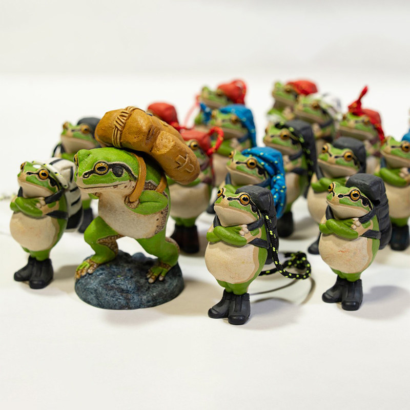 日本正版奇谭KITAN 第1弹 平安归来的树蛙扭蛋 旅行青蛙森林工房,淘宝优惠券,粉丝福利购,淘宝优惠卷