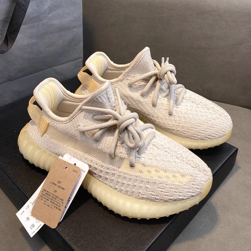 正品og yeezy350大王椰子鞋男鞋女款2026夏季新款透气休闲运动鞋 - 图1