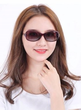 外线司机2019女士紫外潮眼镜女款款防脸型偏光太阳开车墨镜小脸框