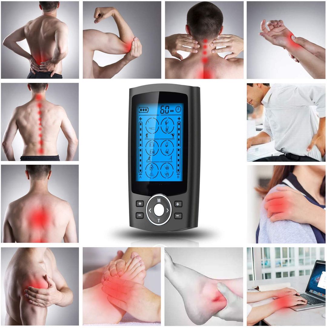 Belifu TENS EMS MASSAGER 24模式脉冲理疗仪穴位肌肉刺激按摩器 - 图3