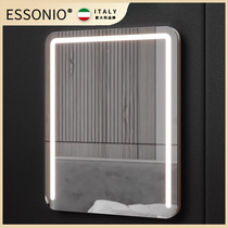 ESSONIO Italy light and luxurious cosmetic mirror hanging wall advanced retro mirror retro mirror smart comb dresser