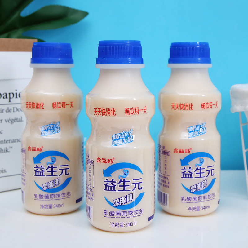 益生元乳酸菌饮品340ml*12益生菌饮料学生早餐儿风味饮品-图1