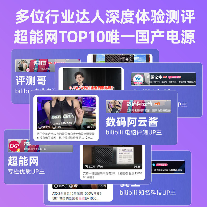 Patriot Star EV850W Geek Edition Platinum Full Module Computer Power Supply Chassis 1000W1200W Power Supply