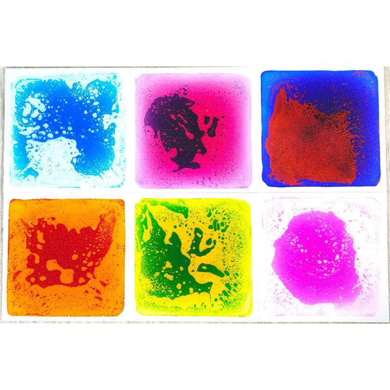 液体地板幼儿园彩砖儿童液体感官垫爬行地砖玩具感统早教中心教具 - 图1