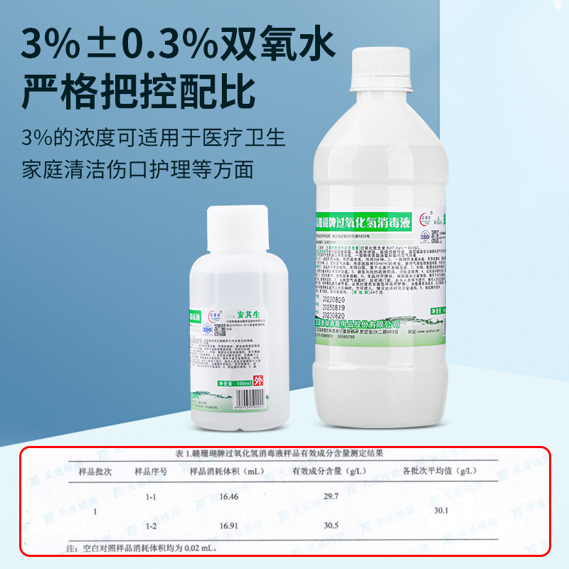 安其生双氧水伤口消毒液耳洞滴耳漱口水宠物杀菌过氧化氢溶液-图1