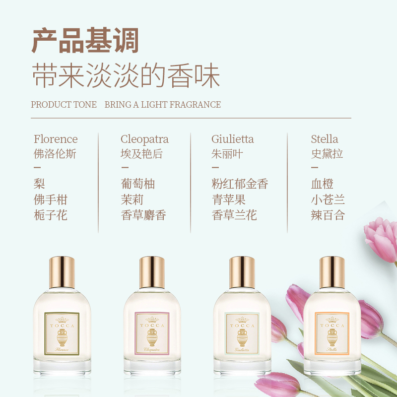 TOCCA香氛身体油 滋养保湿焕亮全身润肤精油女持久留香秋冬100ml - 图2