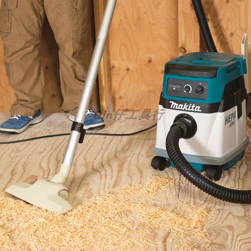Makita牧田DVC150L工业吸尘器锂电36V充电式交直流干湿两用除尘机 - 图2