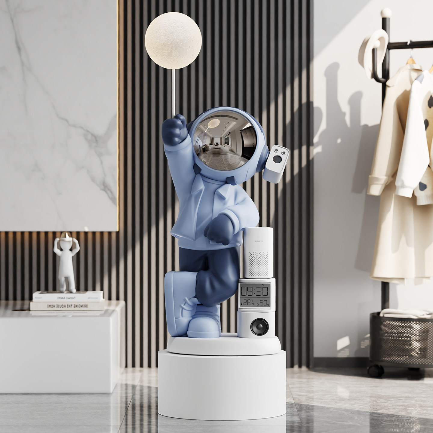 小爱音箱宇航员客厅大型落地摆件轻奢高档太空人装饰乔迁新居礼物,淘宝优惠券,粉丝福利购,淘宝优惠卷