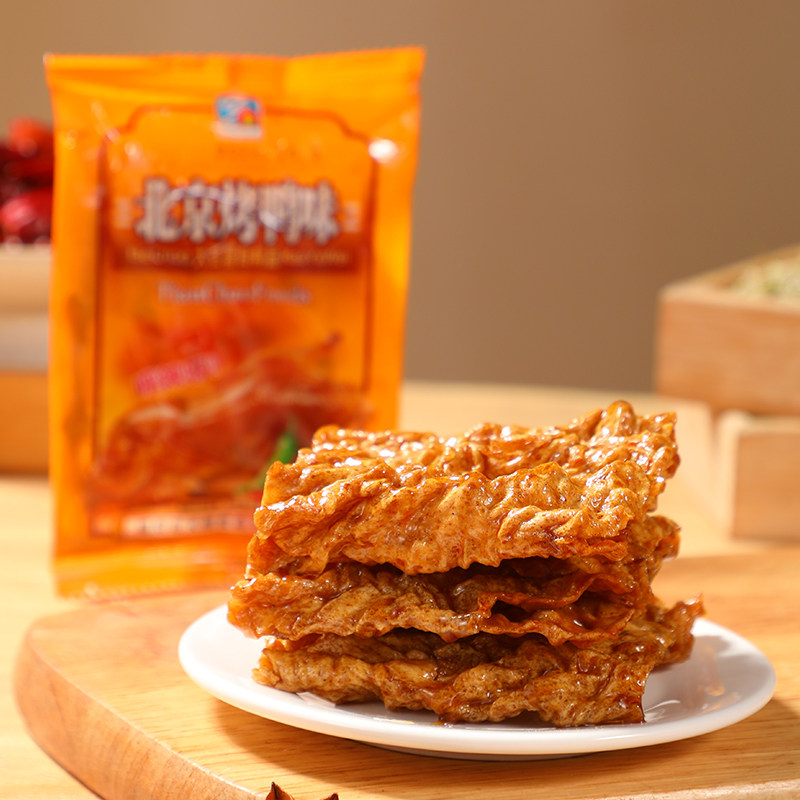 天潮北京烤鸭味辣条豆制品零食校园解馋辣片儿时怀旧休闲素食小吃,淘宝优惠券,粉丝福利购,淘宝优惠卷
