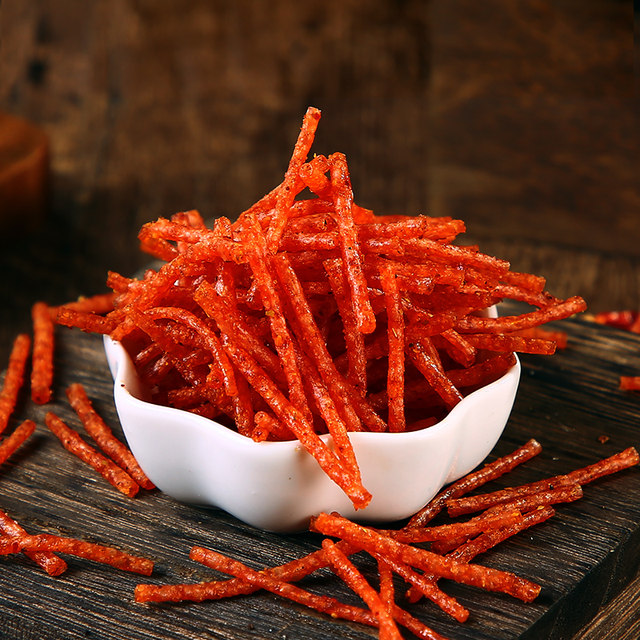 Maoxiang Desu Mushroom Spicy Strips Nostalgic Childhood Snacks