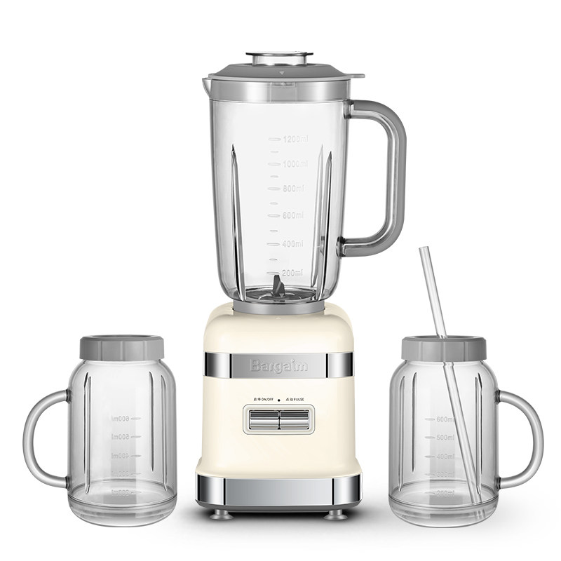 bargaim家用多功能全自动炸汁果汁机奶昔机搅拌机水果榨汁机,淘宝优惠券,粉丝福利购,淘宝优惠卷